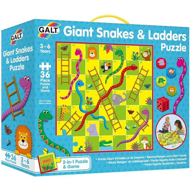 GALT Giant Snakes & Ladders Puzzle 