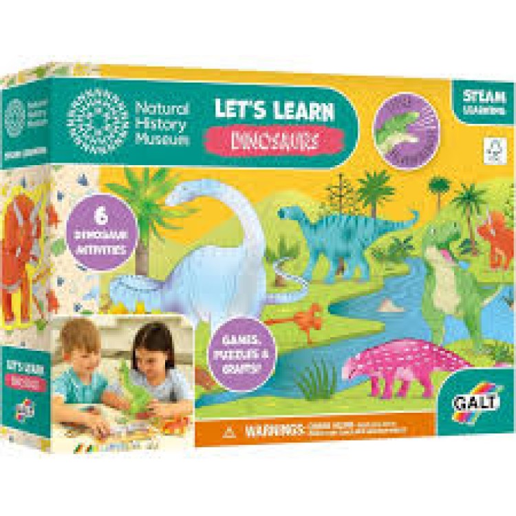 Galt Natural History Museum Let's Learn Dinosaurs 6 Dinosaur Activities