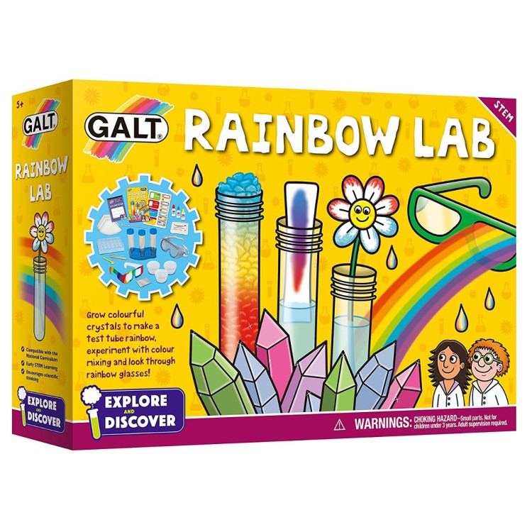 GALT STEM Rainbow Lab Crystal Making Set