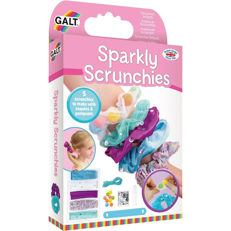 GALT Sparkly Scrunchies