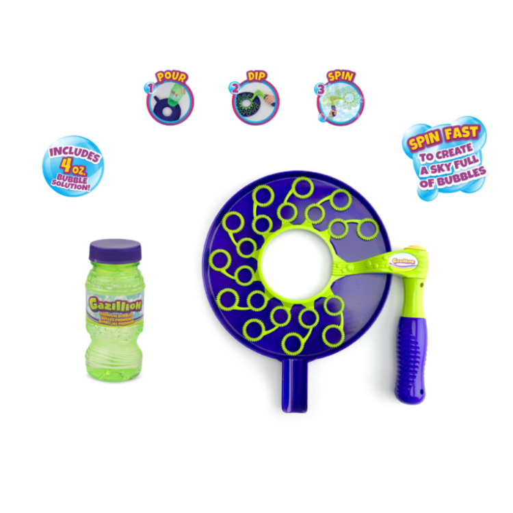 Gazillion Spinning Bubbles