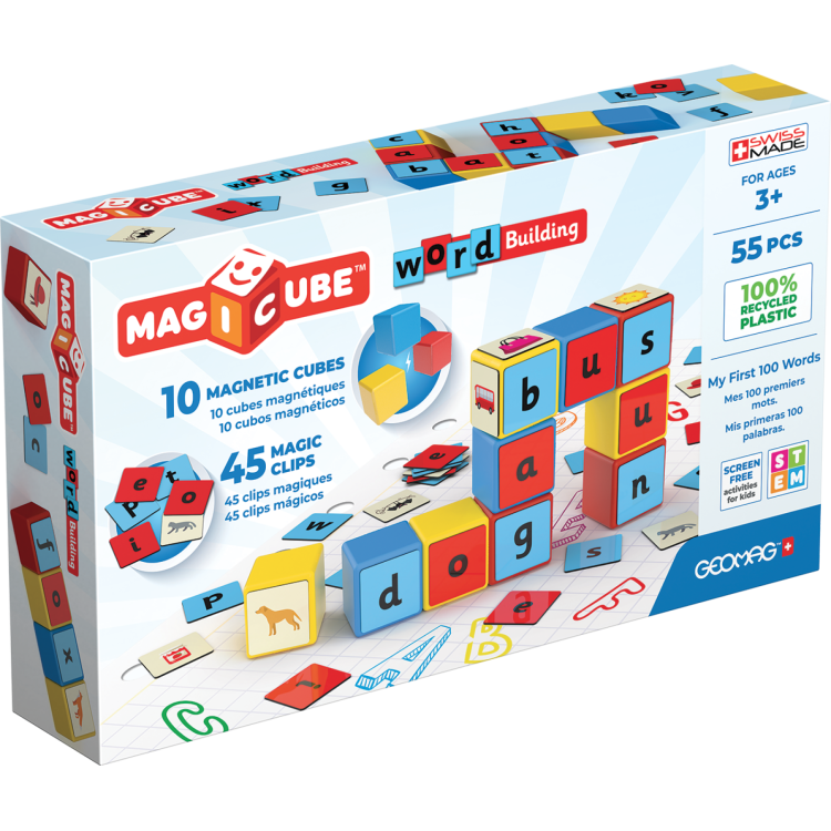 Geomag 10 Magicube Word building
