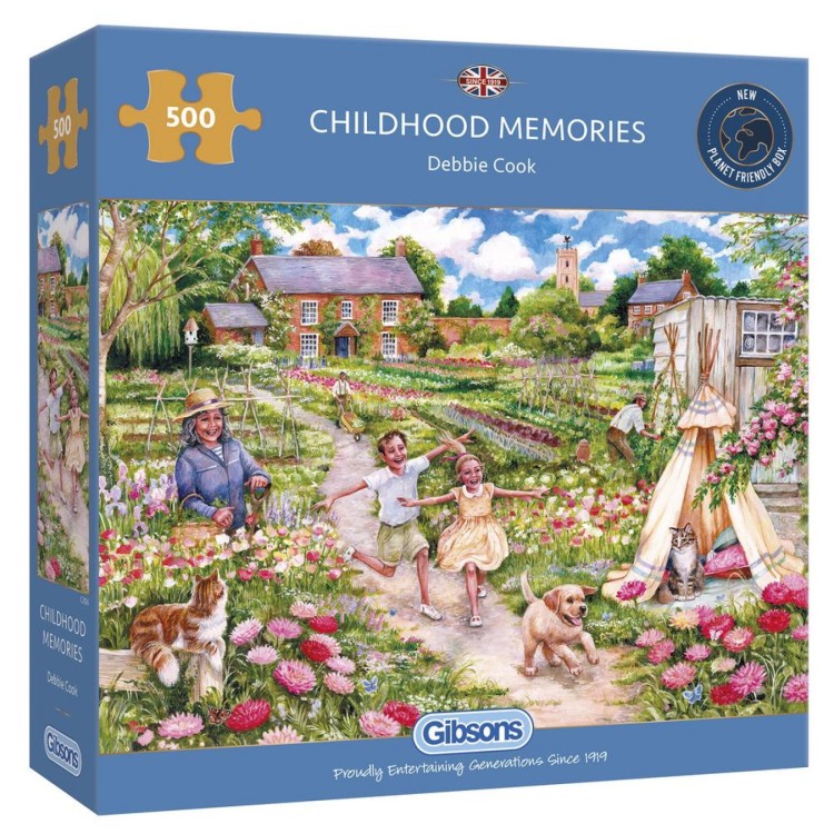 Gibsons Childhood Memories 500 Piece Puzzle G3126 