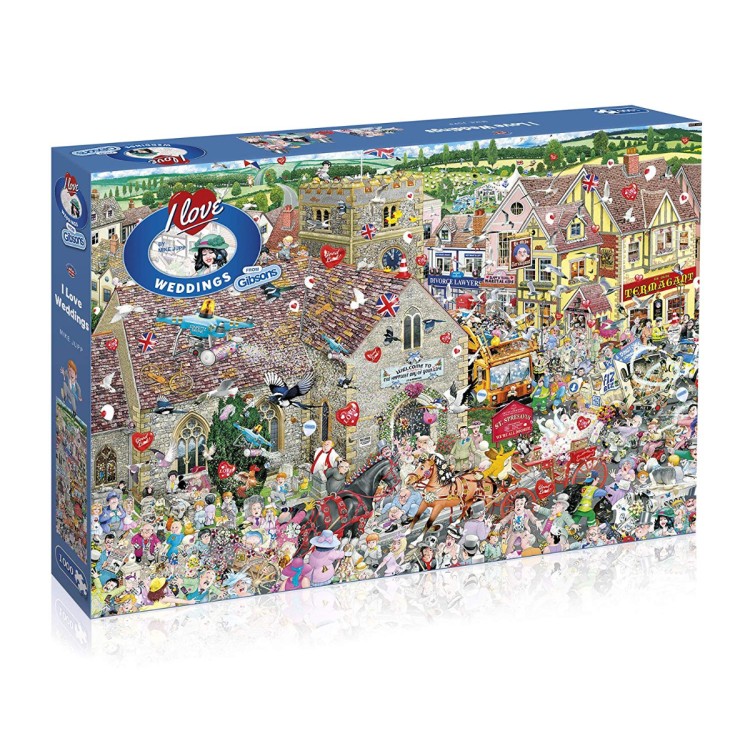 Gibsons I Love Weddings 1000 Piece Puzzle G7095