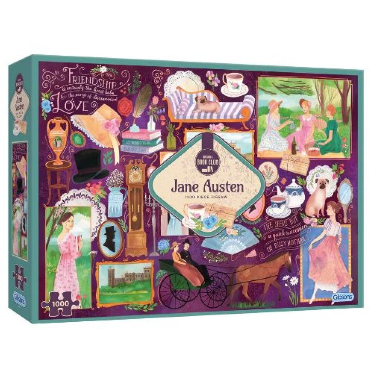 Gibsons Book Club Jane Austen 1000 Piece Puzzle G7121