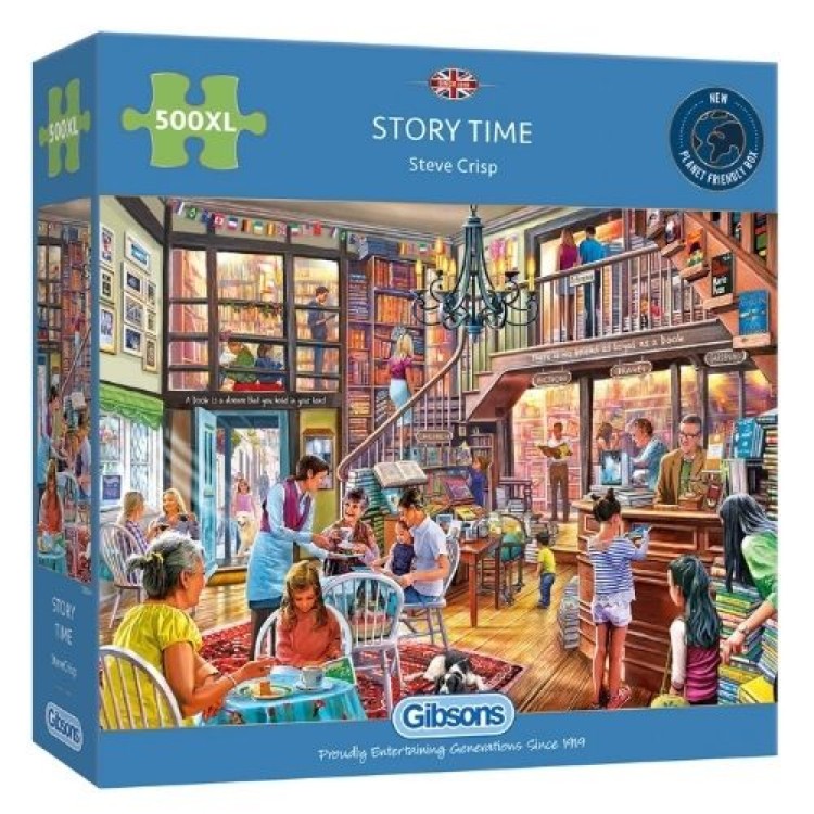 Gibsons Story Time by Steve Crisp 500xl Piece Puzzle G3544