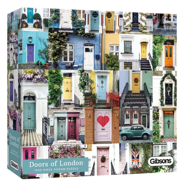 Gibsons The Doors Of London 1000 Piece Puzzle G6613