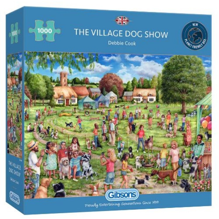 Gibsons The Village Dog Show 1000 piece puzzle G6348