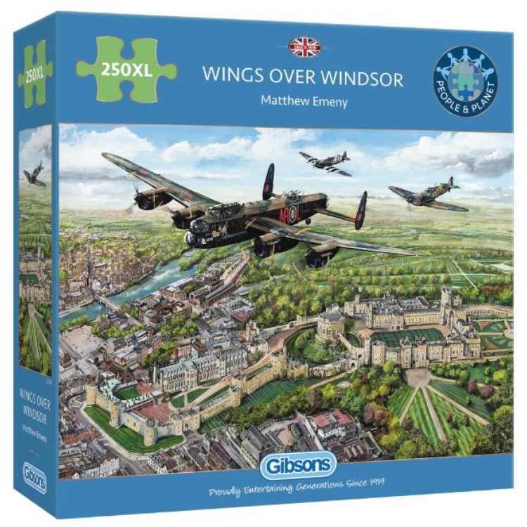 Gibsons Wings Over Windsor 250XL Piece Puzzle G2723