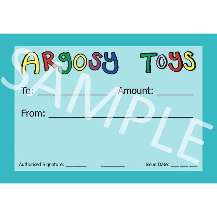 * Argosy Toys Gift Voucher