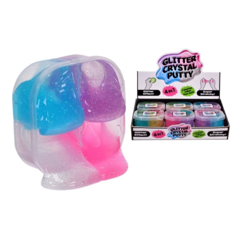 Glitter Crystal Putty 4 in 1 TY5612