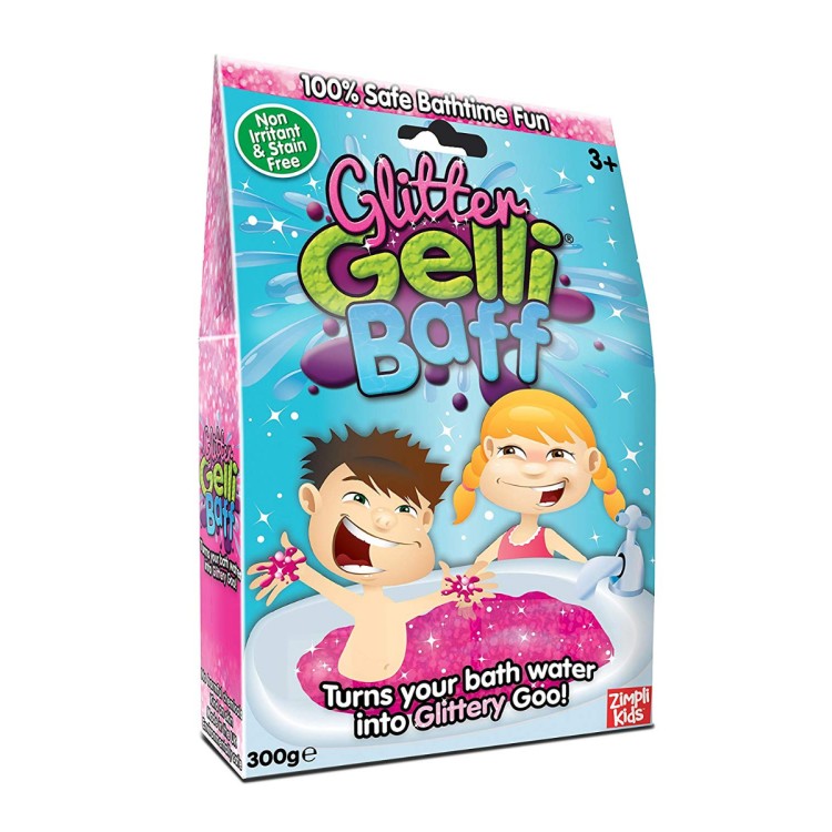 Zimpli Kids Glitter Gelli Baff - Glittery Pink 300g