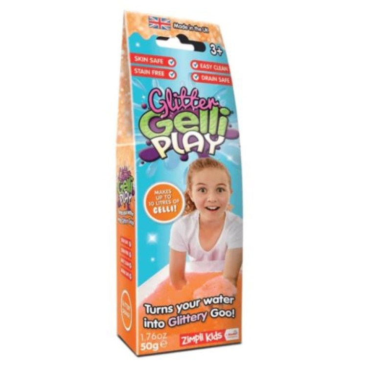Zimpli Kids Glitter Gelli Play - Glittery Orange
