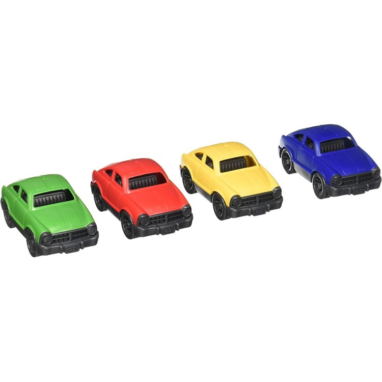 Bigjigs Green Toys Mini Cars Assorted Colours