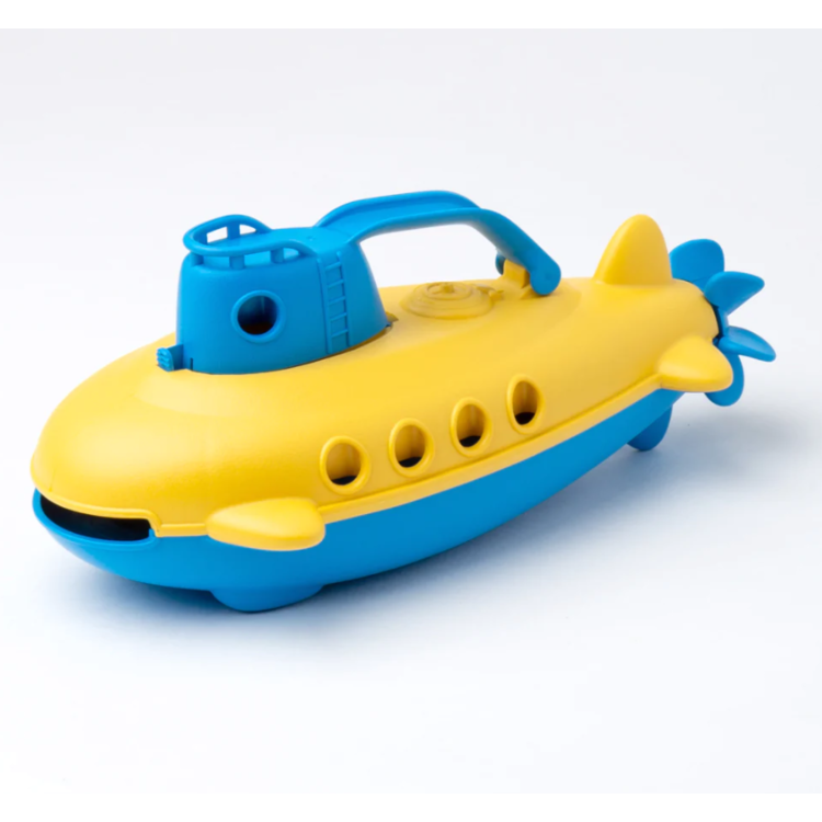 Bigjigs Green Toys Submarine (Blue Handle) 6m+