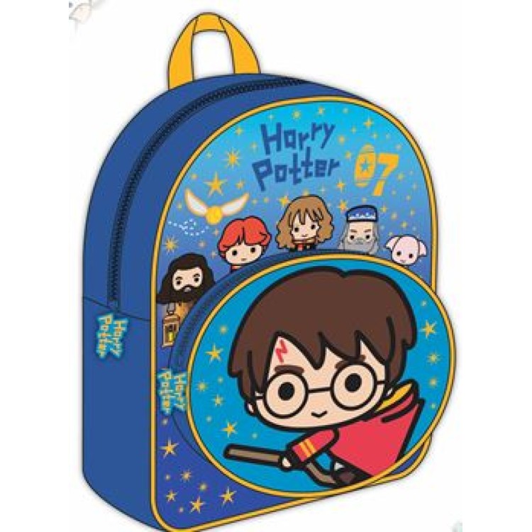 Harry Potter Blue 07 Backpack Cartoon Style