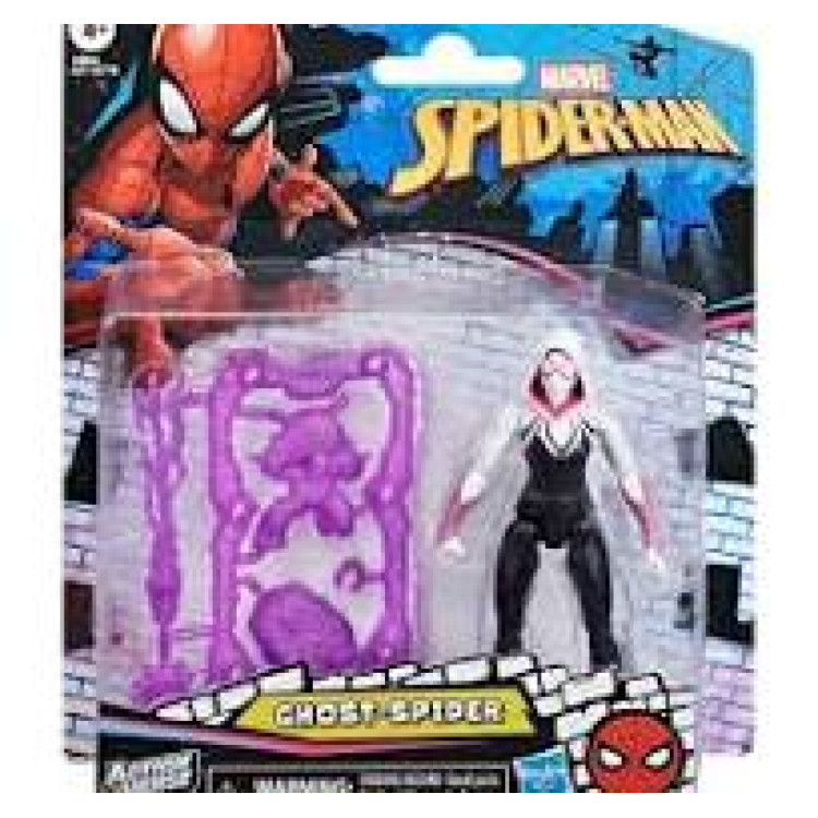 Hasbro G2718 Spiderman Action Verse Figure Ghost-spider