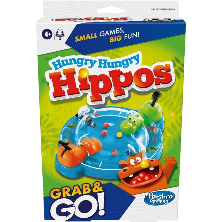 Hasbro Hungry Hungry Hippos Grab & Go F8255