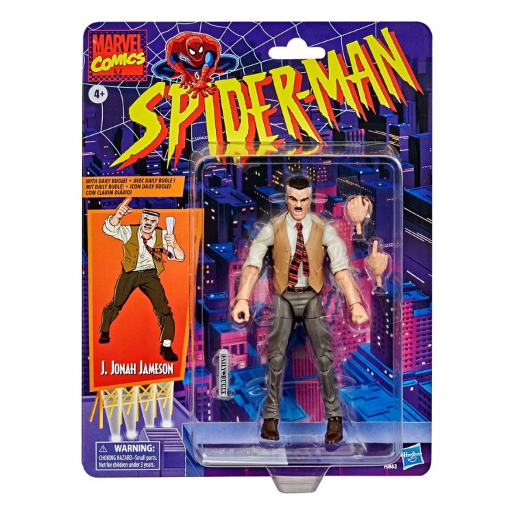 Hasbro Marvel Spider-Man J. Jonah Jameson Figure F0863