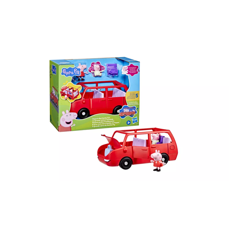 Hasbro Peppa Pig - Peppa's Family Car With Baby Evie