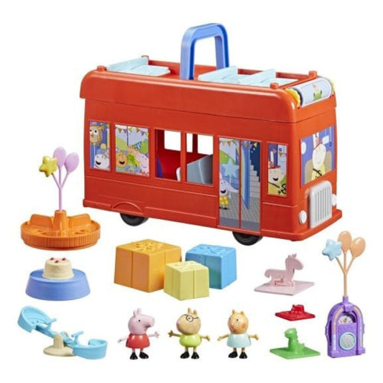 Hasbro Peppa Pig 2 in 1 Party Bus  F8881