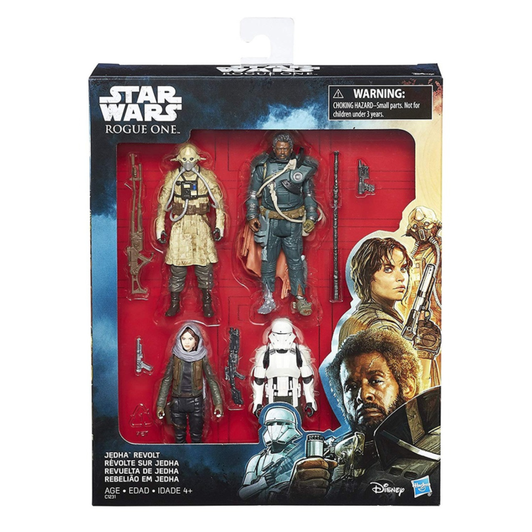 Hasbro Star Wars 4 pack Rogue One 10cm figures C1231