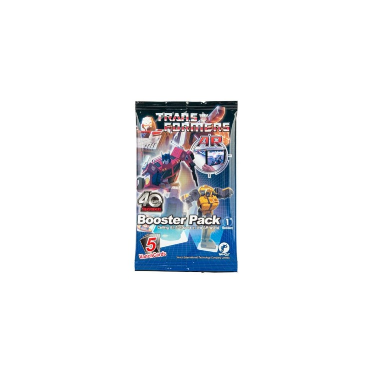 Hasbro Transformers Vanch Card AR Season 1 Booster Pack