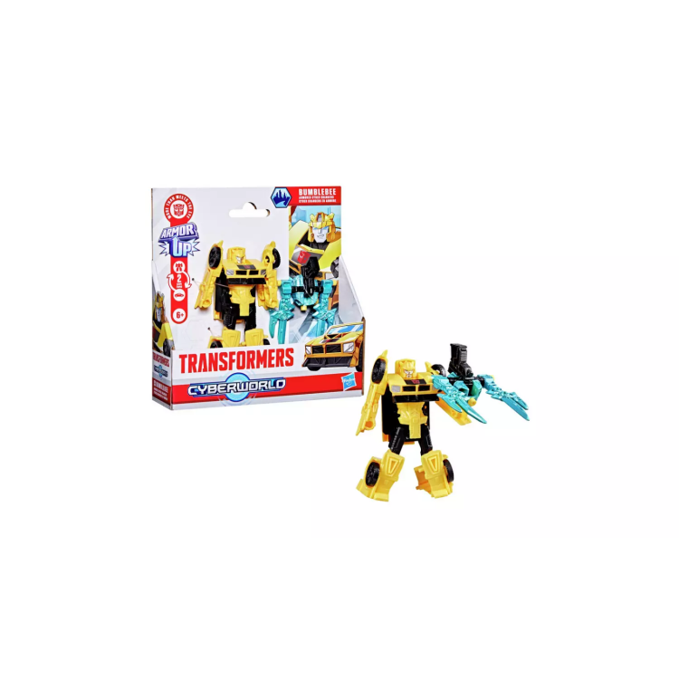Hasbro Transformers CYBERWORLD Cyber Changers Bumblebee