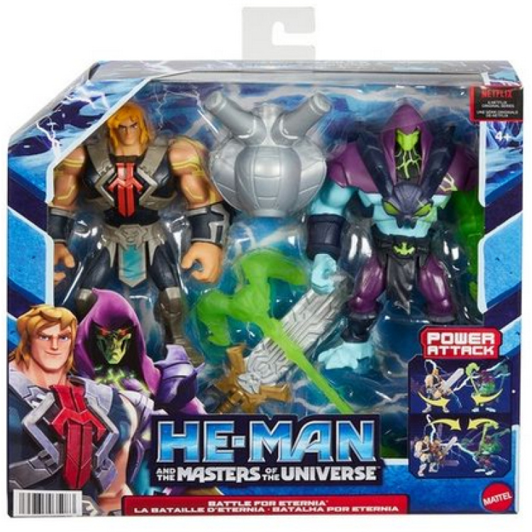 He-Man And The Masters Of The Universe Battle For Eternia Power Attack Double Pack