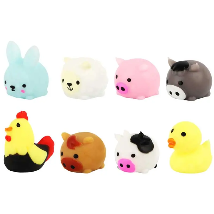 HENBRANDT T65929 SQUISHY FARM ANIMAL ASST