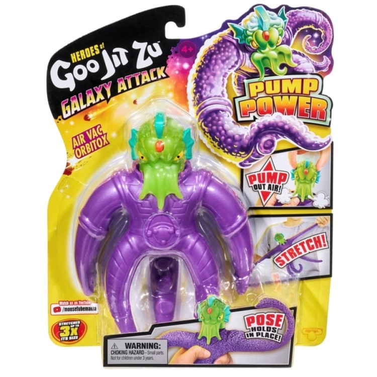 Heroes Of Goo Jit Zu Galaxy Attack Pump Power Air Vac Orbitox