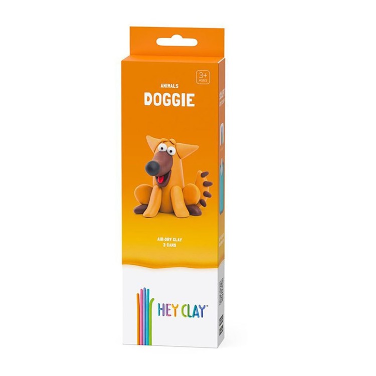 Tomy Hey Clay Animals 3 Cans Doggie