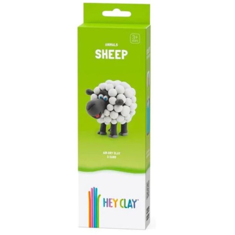 Hey Clay Animals 3 Cans Sheep
