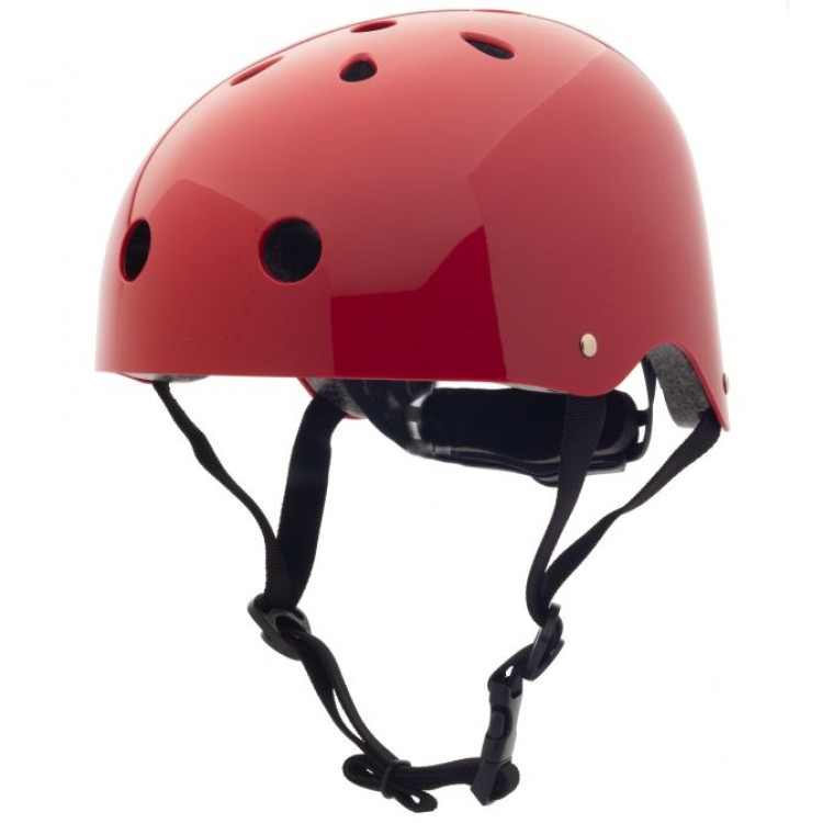 Hippychick Coconuts Safety Helmet Medium Ruby Red