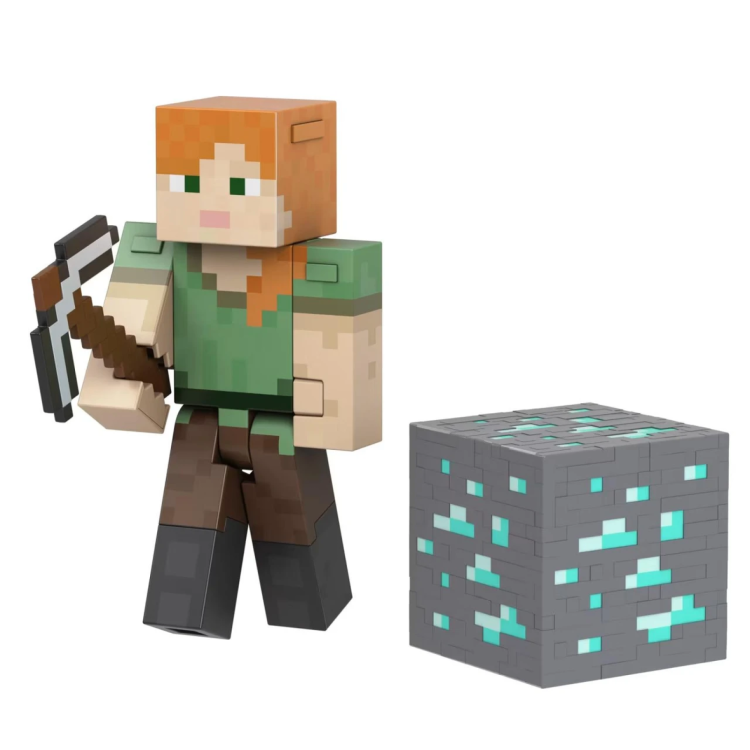 Mattel Minecraft Diamond Level Figure  HLN39