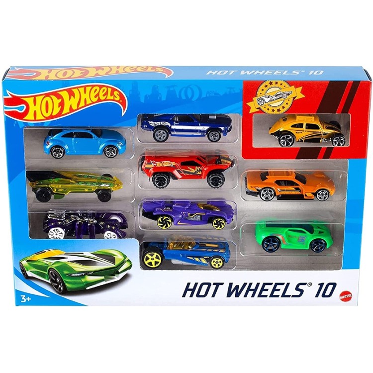 Hot wheels car 10 Pack (Style May Vary)