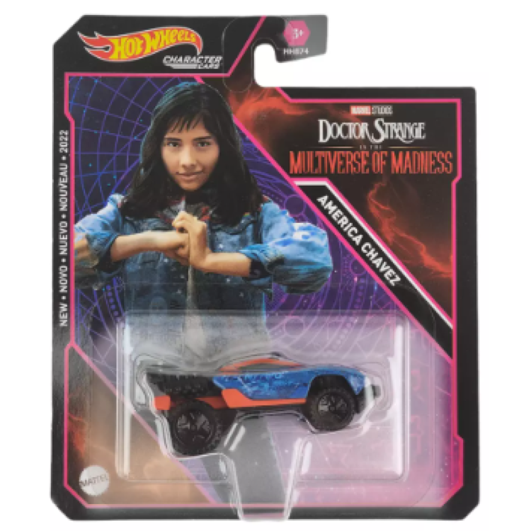 Mattel Hot Wheels Character Cars Marvel - America Chavez