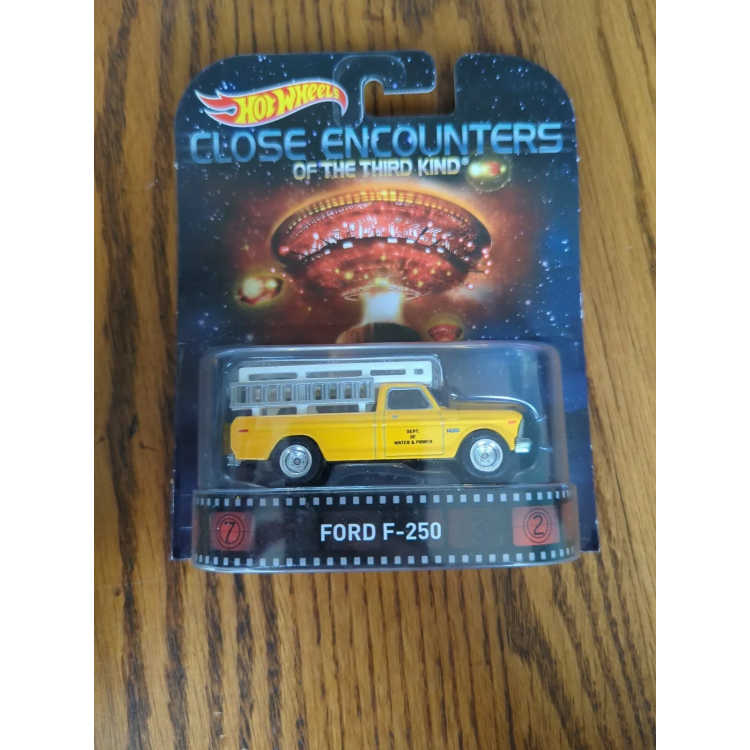 Hot Wheels Close Ensounters of the Third Kind Ford f-250