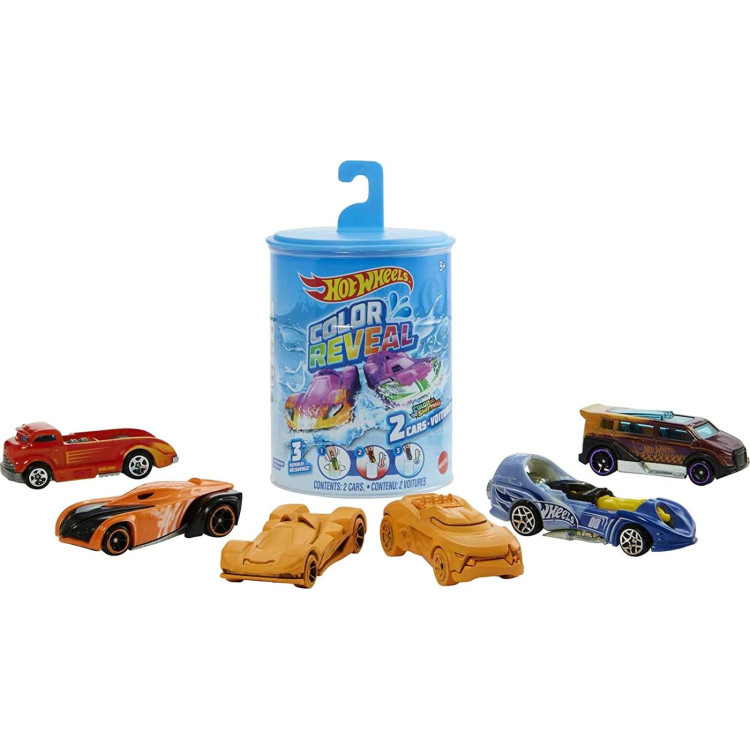 Hot Wheels Color Reveal 2 Car Pack Mystery 