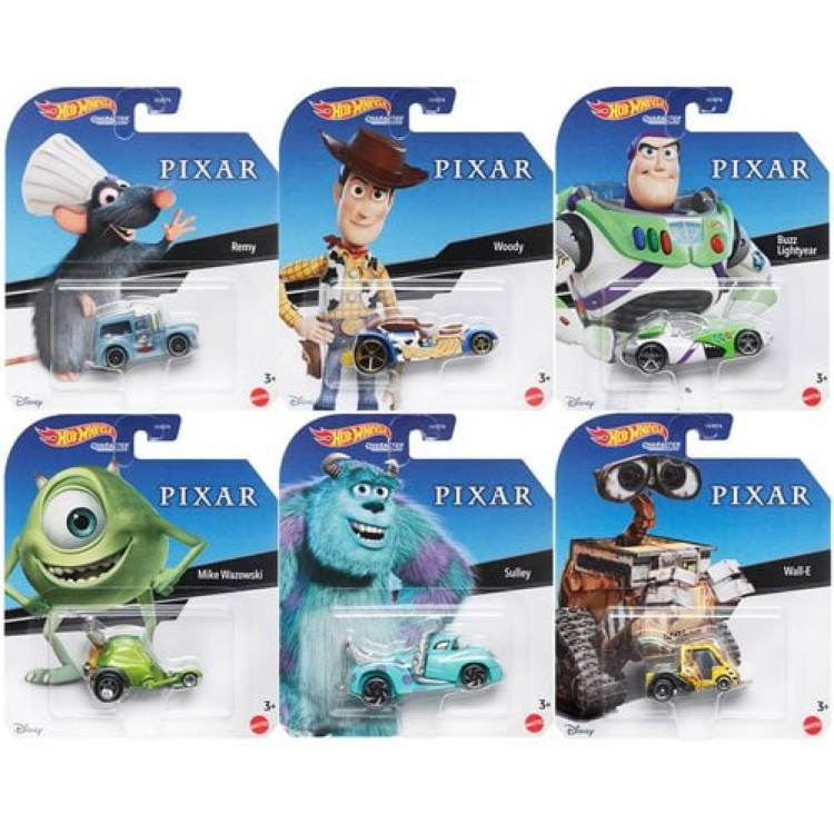 Mattel Hot Wheels Disney Pixar Character Car Assortment