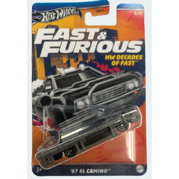 Mattel Hot Wheels Fast & Furious - '67 El Camino