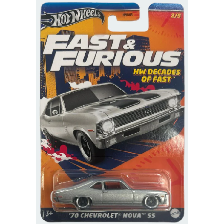 Mattel Hot Wheels Fast & Furious - '70 Chevrolet Nova SS