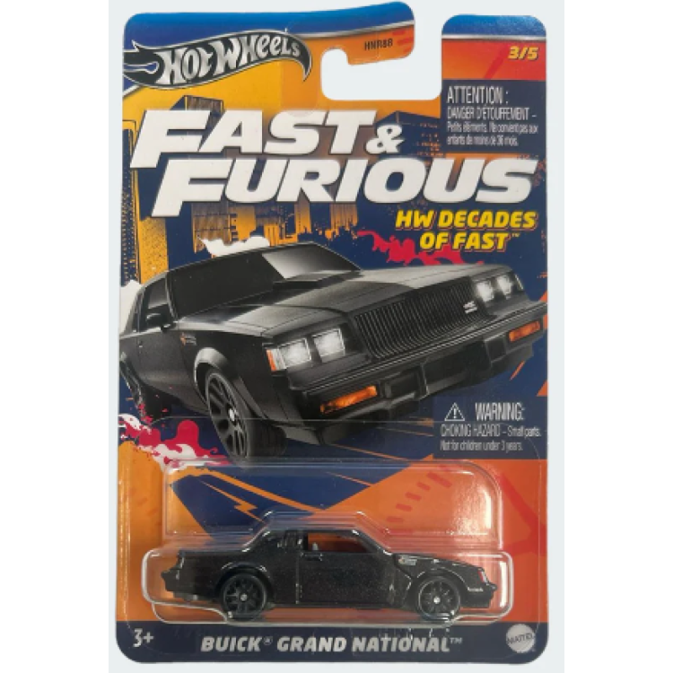 Mattel Hot Wheels Fast & Furious - Buick Grand National