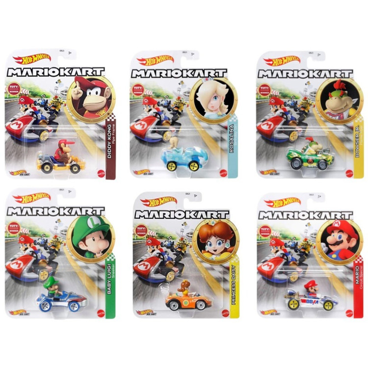 Mattel GBG25 Hot Wheels Mario Kart Assortment