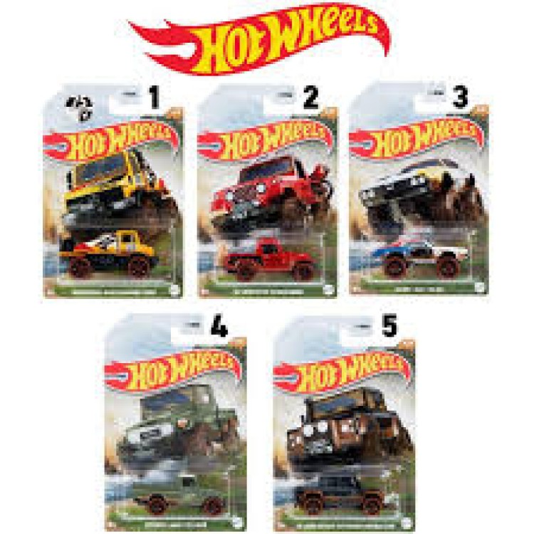 Mattel Hot Wheels Mud Runners Assortment.