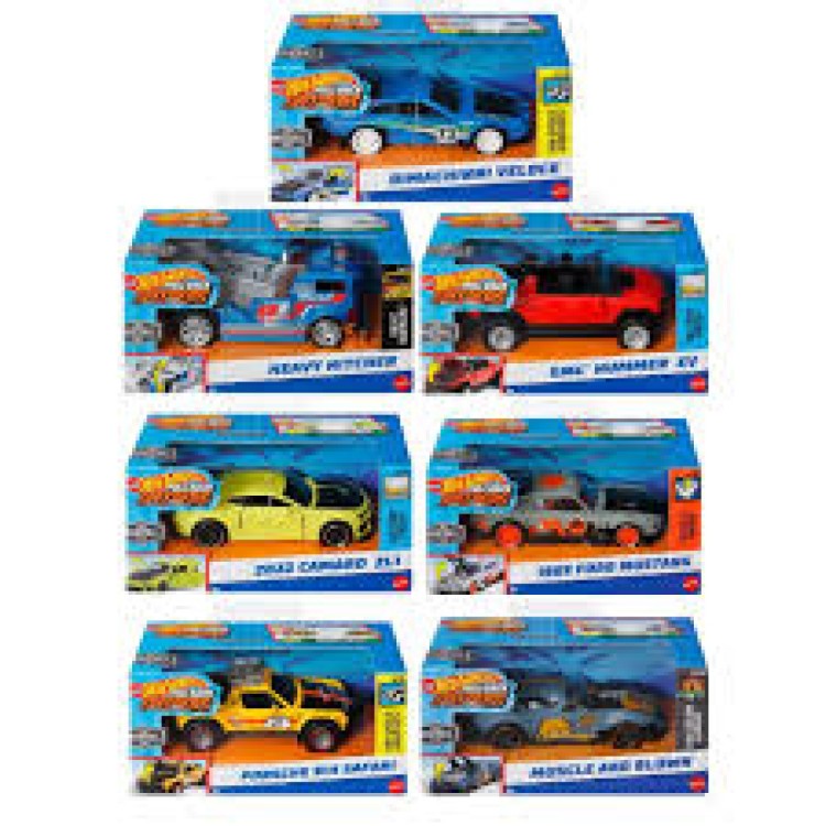 Mattel Hot Wheels Pull Back Speeders Asst.
