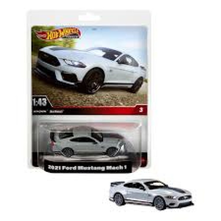 Mattel Hot Wheels Real Riders 2021 Ford Mustang Mach 1 HMD41