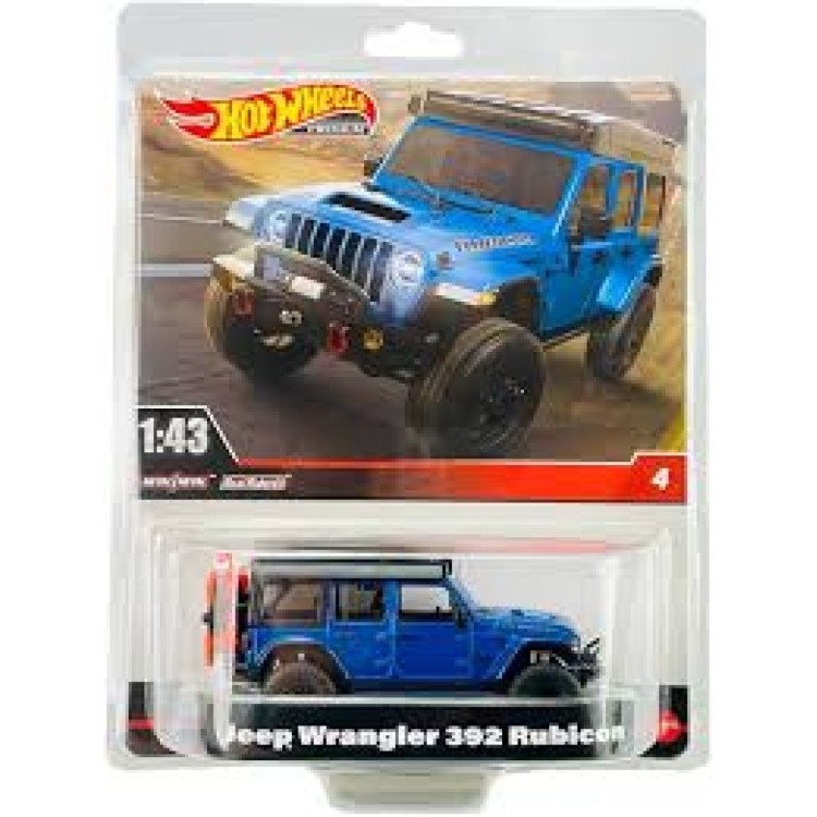 Mattel Hot Wheels Real Riders Jeep Wrangler 392 Rubicon HMD41