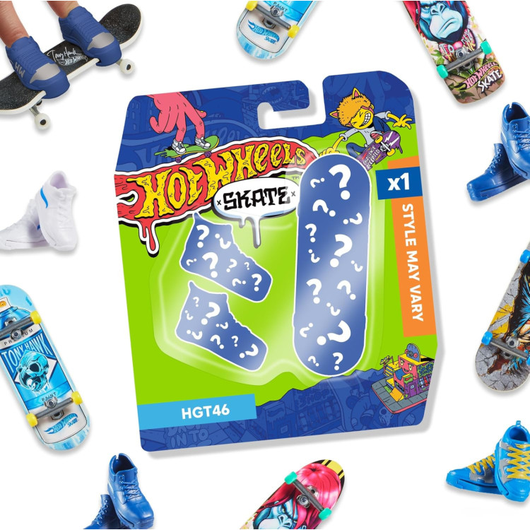Mattel Hot Wheels Skate Finger Board single assortedHGT46-938C