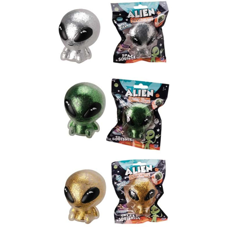 HTI 1351010 SPACE SQUISHIES ASST